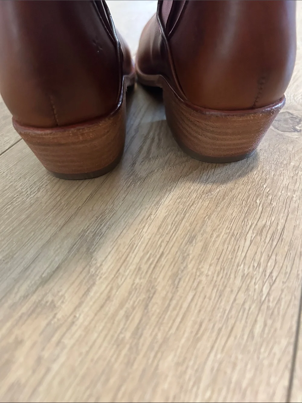 Frye Carson Piping Carmel Leather Tall Knee High Boots, size 6.5, NWT NO BOX
